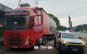 Criminoso é preso pela polícia Rodoviária após roubar caminhão de idosos na Rodovia Castello Branco