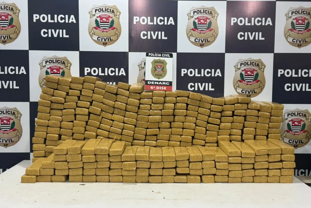 Denarc prende dois irmãos com 350 kg de maconha na Rodovia dos Bandeirantes
