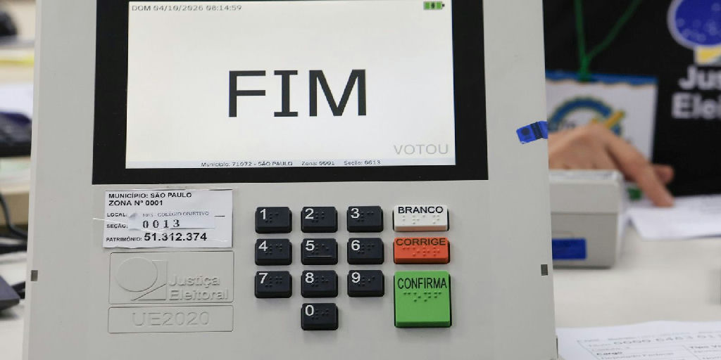 Eleições 2026: 421 urnas eletrônicas são substituídas nas primeiras horas de votação