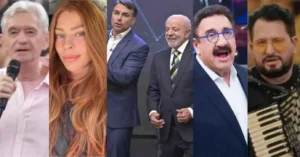 Famosos se dividem entre lula e flávio bolsonaro na disputa eleitoral