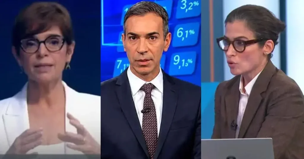 Globo prepara reajuste salarial para âncoras e gera insatisfação nos bastidores