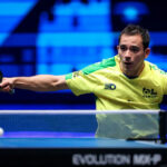 Hugo Calderano busca vaga nas quartas de final do China Smash nesta quinta-feira