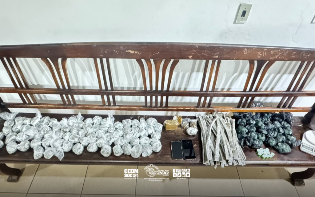 Mais de 6 kg de drogas São apreendidos pela Polícia Militar e suspeito acaba preso em São Carlos