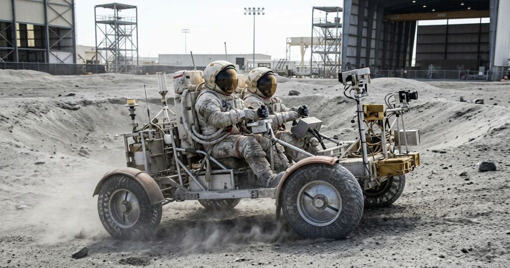 NASA testa rover Pegasus e revela detalhes de veículos para a Lua