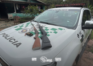 Natividade da Serra registra multa e apreensão de armas após desmatamento