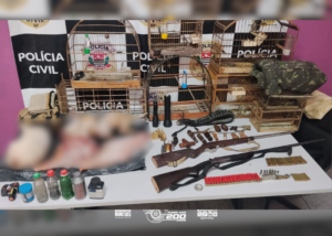 Operação contra caça ilegal em Jacupiranga resulta em prisão e multas de R$ 54 mil