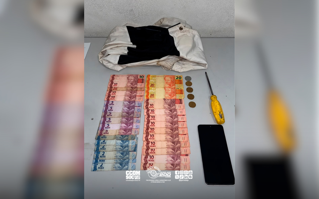 Operação do 13º BAEP resulta na prisão de foragido após furto em farmácia