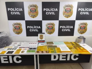 Operação em Bauru desarticula gráfica clandestina especializada em rótulos de bebidas falsas