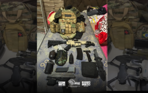 Operação Impacto resulta em prisão e apreensão de arsenal e explosivos em Guarujá