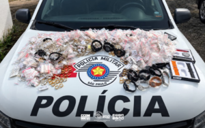 Polícia Militar prende suspeito de furto a joalheria escondido em duto de ventilação