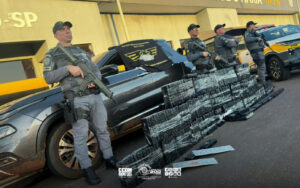Polícia Militar Rodoviária apreende 195 kg de maconha em caminhonete furtada em Bauru