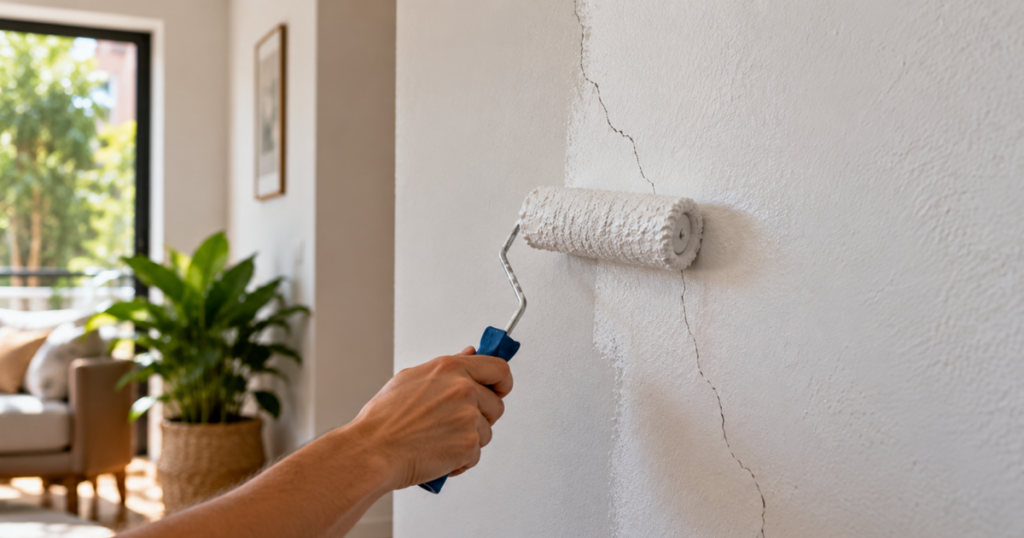 Por que pintar sobre trincas na parede é apenas uma solução temporária