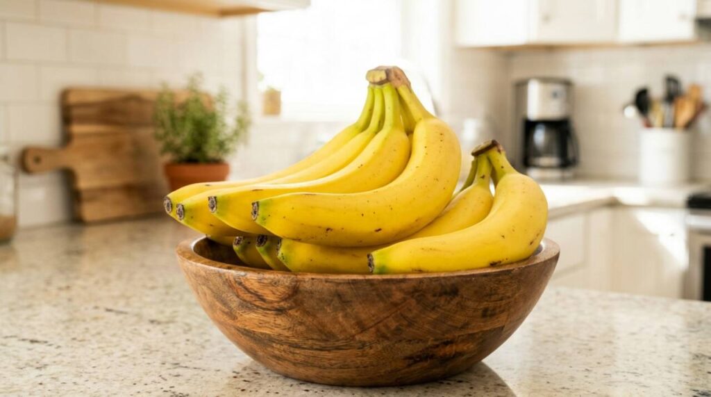 Por que separar as bananas ajuda a controlar o amadurecimento