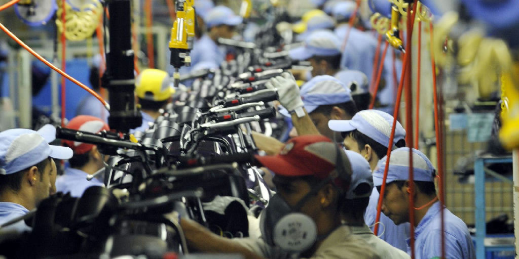 Produção de motos no Brasil atinge marca histórica e registra melhor setembro desde 2011