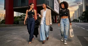 Retorno do jeans baggy: saiba como criar looks modernos e versáteis