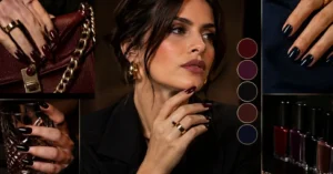 Rich girl nails: conheça cinco cores escuras que revelam sofisticação