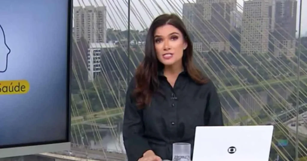 Sabina Simonato comete gafe ao vivo na TV e se desculpa
