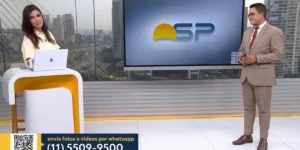 Sabina Simonato faz confissão pessoal no Bom Dia São Paulo e diverte telespectadores