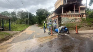 Saneamento Básico chega ao bairro Capuava em São José dos Campos