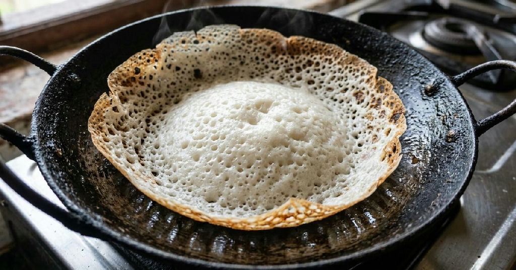 Segredo culinário: como usar flocos de arroz para fazer o appam perfeito