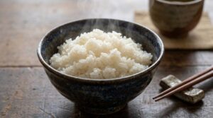Segredo japonês para o arroz usa alga marinha na panela