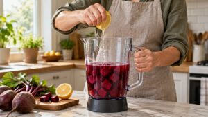Suco de beterraba com limão: saiba o preparo e os cuidados