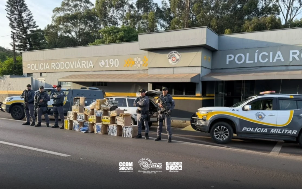 Traficante é preso com mais de meia tonelada de drogas após fuga em Presidente Bernardes