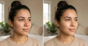 Tratamento coreano com vitamina C atenua rugas e clareia manchas da pele