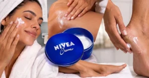 Três formas eficazes de usar o creme Nivea azul no corpo
