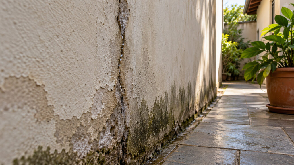 Vizinho proíbe entrada para reboco e obra de morador é paralisada