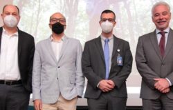 Dr. José Carlos Ferrari Jr., Dr. Michel Chebel, Dr. Rodrigo da Silva e Dr. Hamilton Zampolli