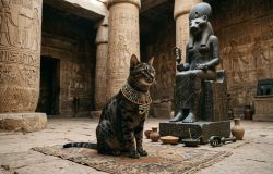 A complexa relação entre os antigos egípcios e a veneração sagrada dos gatos