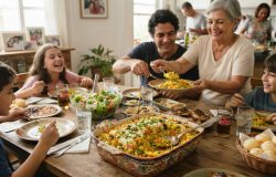 A volta triunfal do arroz à grega: como o clássico dos anos 90 reinventa o almoço e jantar