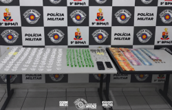 Adolescentes são apreendidos com centenas de porções de drogas em Marília