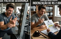 Aluno se machuca em equipamento de academia e falta de socorro pode gerar indenização