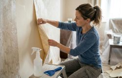 Amaciante na parede: entenda o truque doméstico para remover papel de parede e limpar superfícies