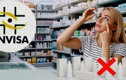 Anvisa proíbe venda de colírios após falhas em fabricação internacional
