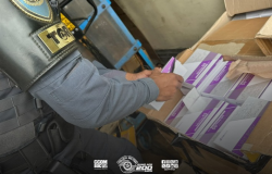 Apreensão de eletrônicos e cosméticos sem nota fiscal em Mirante do Paranapanema
