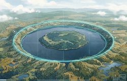 Astrônomo amador descobre cratera de meteoro de 390 milhões de anos via Google Maps