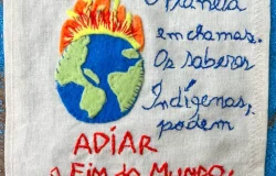 Ativismo em pontos: Linhas de Sampa transforma bordado em voz política na Avenida Paulista