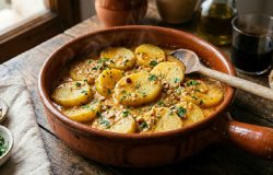 Batatas com alho e avelãs: a técnica espanhola que dispensa fritura e forno