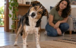 Cachorro com cabeça inclinada: quando o sinal de curiosidade vira alerta de saúde