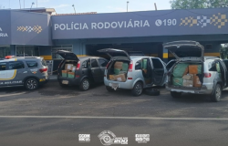Carga com milhares de relógios e artigos de pesca é apreendida no interior