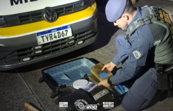 Casal é preso com 12,5 kg de haxixe e foragido por roubo é capturado em Itupeva pela Polícia Rodoviária