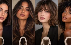 Cinco estilos de cabelo realçam a simetria e valorizam o rosto oval