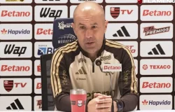 Clima pesado no Flamengo após queda na Libertadores coloca futuro de Leonardo Jardim em dúvida