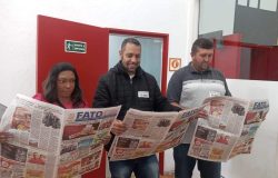 Priscila Belchior, Danilo Teixeira e Anderson Garcia