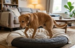 Comportamento ancestral: por que cães giram antes de se acomodar para dormir