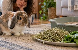 Cuidados com coelhos: o perigo silencioso da falta de apetite e fezes