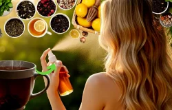 Descubra como o chá de alecrim se torna um tônico natural contra a queda e para o crescimento capilar